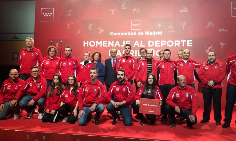 Miembros del Club de Tiro de Pinto