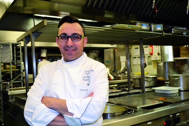 José Luque, el ciempozueleño chef en The Westin Palace.