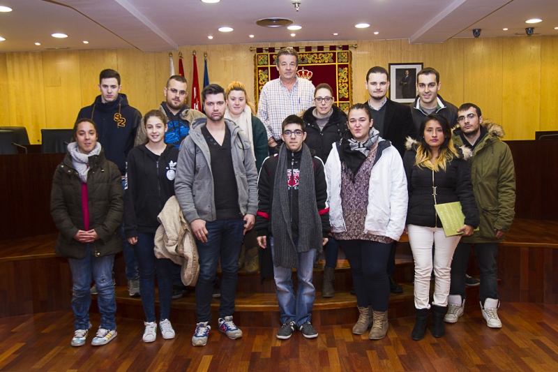 Jóvenes en prácticas en el Ayuntamiento de Pinto