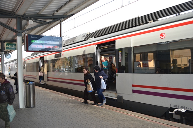 Estación de Cernanías de Ciempozuelos.