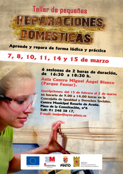 Taller de pequeñas reparaciones domésticas de Pinto.