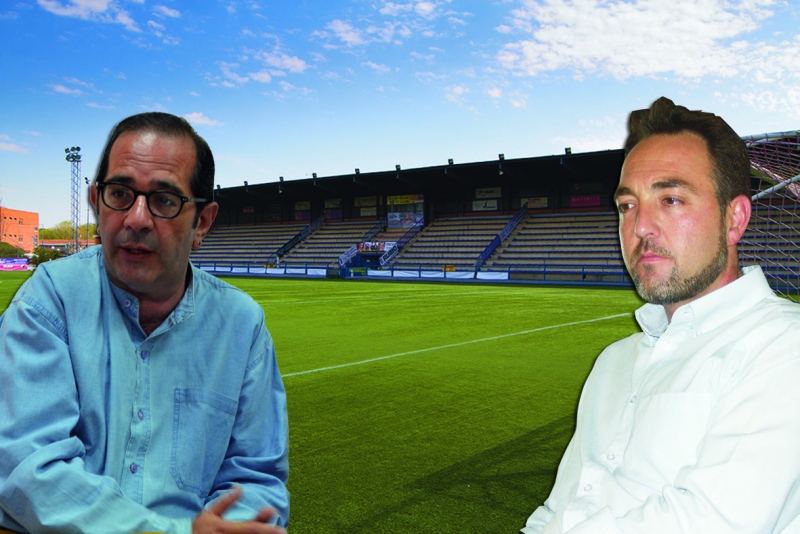 Rafael Sánchez y Óscar Garvín.