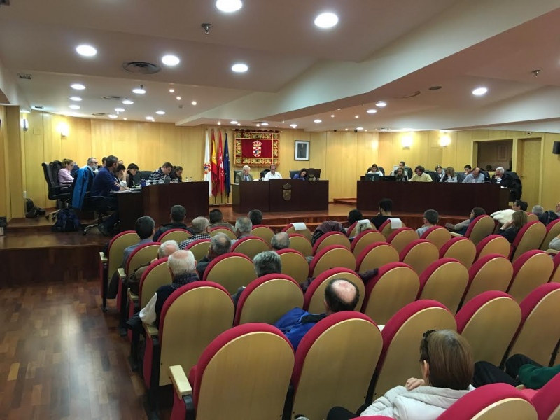 Pleno de Pinto del mes de febrero.