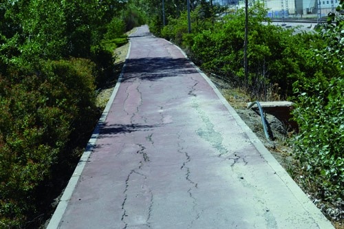 Carril bici de Pinto.
