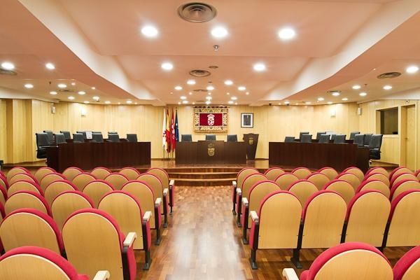Salón de Plenos del Ayuntamiento de Pinto.