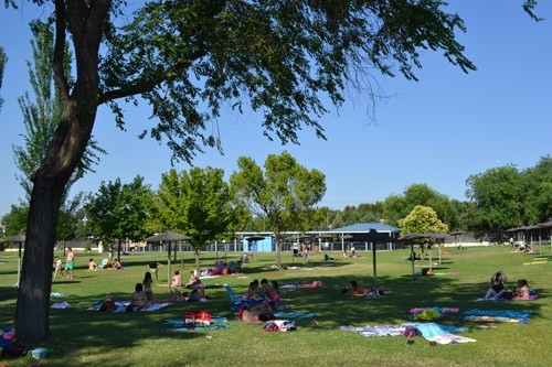 Piscina de verano de Pinto.
