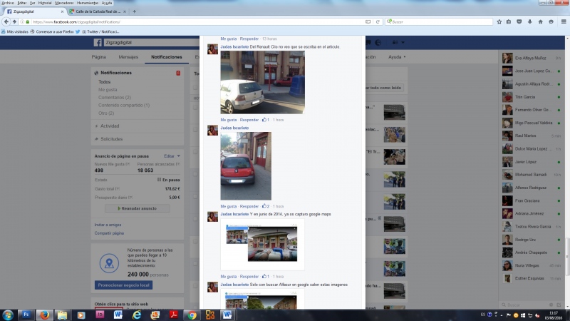 Captura de Facebook.