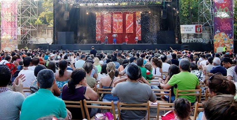 Concierto de Dubbi Kids en Vigo.