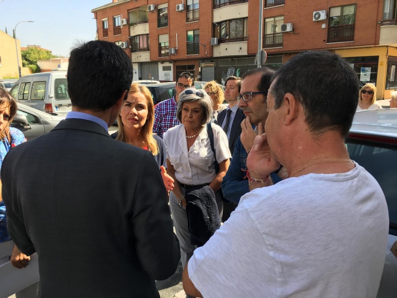 Inauguración calle Getafe de Pinto.