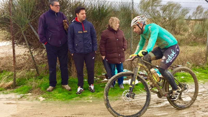 Sergio Martínez, ciclista del Edal Team.