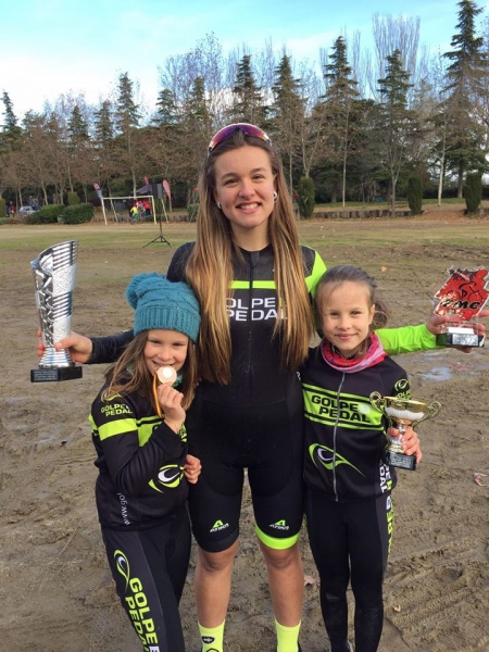 Carolina Arauz acaba segunda en el Open de Madrid de ciclocross.