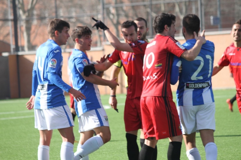 Leganés B 1 – 0 Atlético de Pinto.