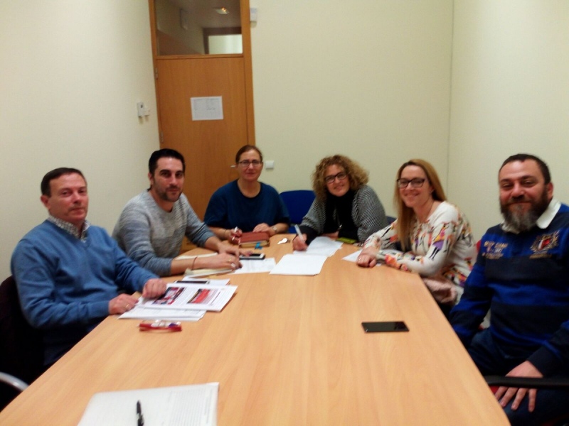 La directiva del Adyc Pinto se reúne con los tres grupos de la Oposición.