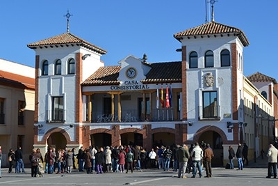 Pinto celebra el primer Pleno del año.