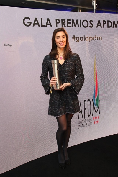 Sandra Aguilar, premio a la Mejor actuación internacional.