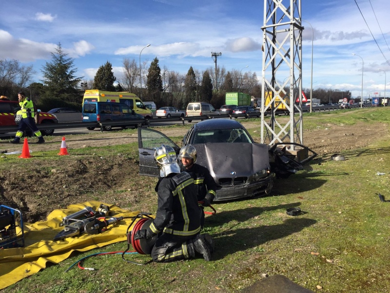 Fallece un joven de 19 años en un accidente en la A-4 a la altura de Pinto.