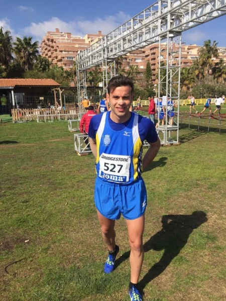 Una caída aparta a Saúl Blanco del Campeonato de España de campo a través por clubes.