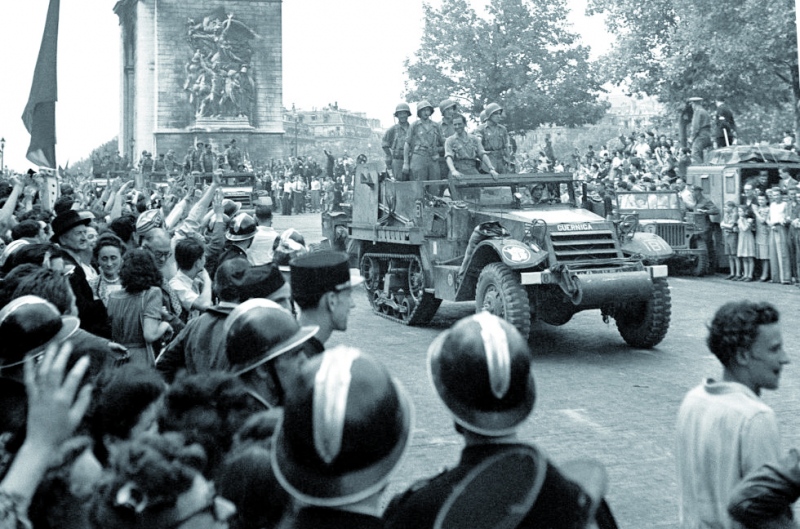 'La nueve' fue la primera tropa en actuar durante la Liberación de París.