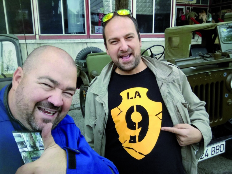 José Manuel Gómez (izq) y Daniel Hernández (drch).