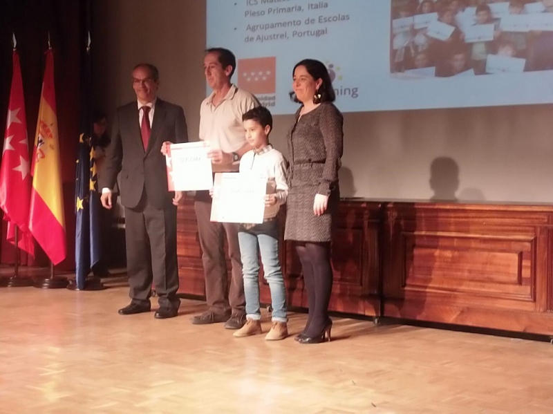 El CEIP Ventura Rodríguez de Ciempozuelos, sello de calidad europeo.
