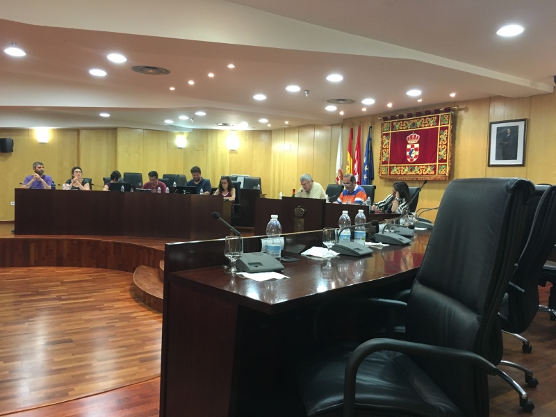 Sólo Ganemos Pinto acabó el Pleno de mayo.