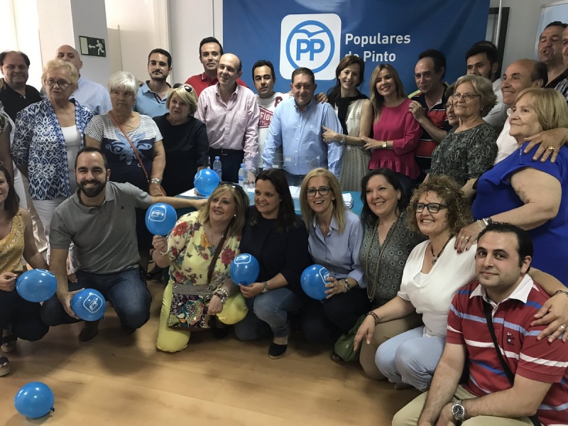 El PP de Pinto respalda a Miriam Rabaneda en su reelección a la presidencia del partido.