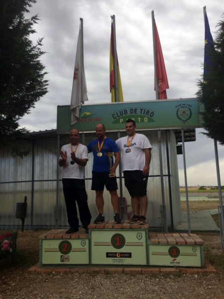 Jesús Pérez, campeón de España de tiro al plato.