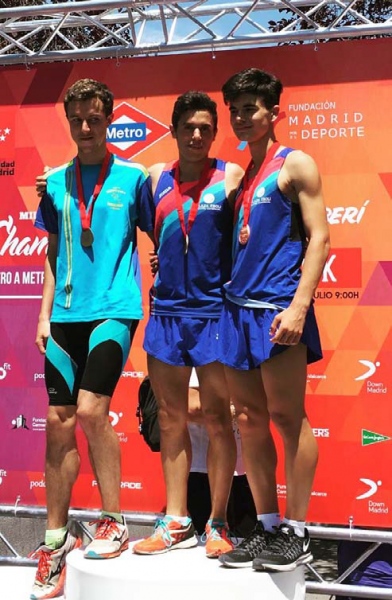 Alberto Manso se impone en el Campeonato de Madrid de milla en ruta.