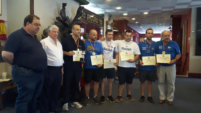 El pinteño Jesús Pérez acaba segundo en la Copa Federación de skeet de Cantoblanco.