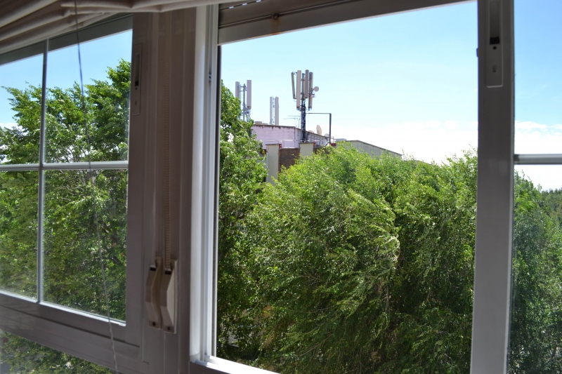 Nueva antena de telefonía móvil del barrio de Buenos Aires.