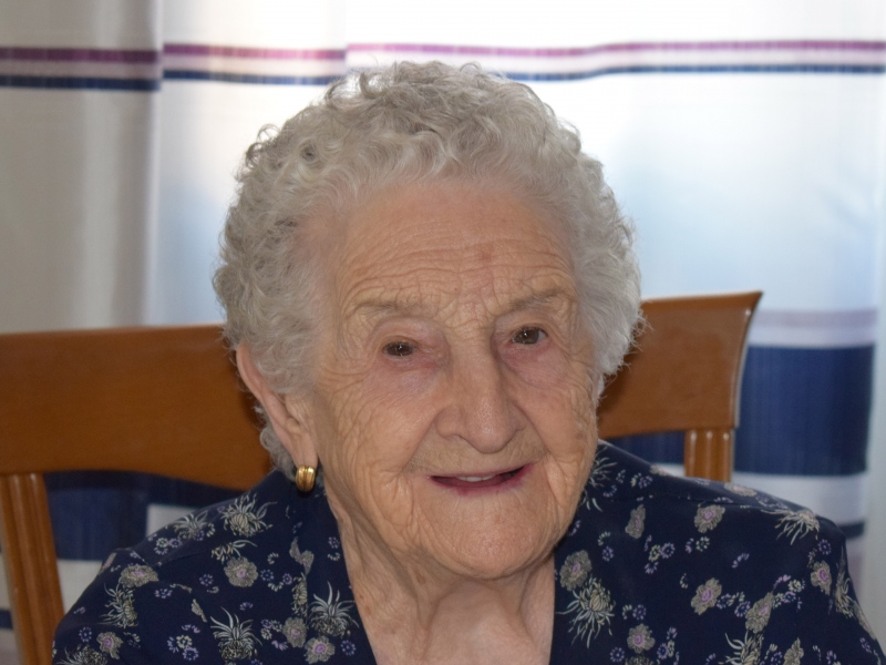 Serafina de Mingo, la novena centenaria de Pinto.