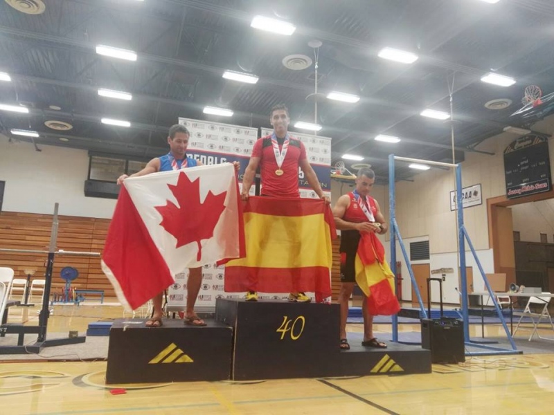Daniel Mora se proclama campeón del mundo.