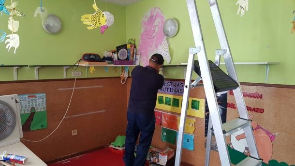 Plan anual de mejoras en los colegios públicos.