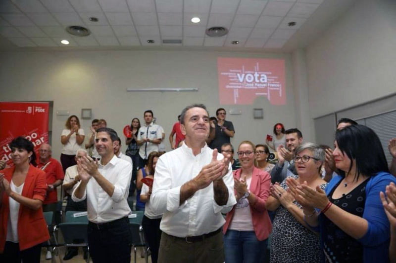 El PSOE elige mayoritariamente a José Manuel Franco como nuevo secretario general en Madrid.