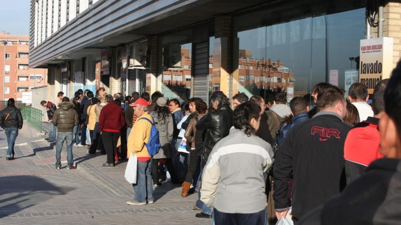 El paro repunta en septiembre en la zona sur de la Comunidad de Madrid.