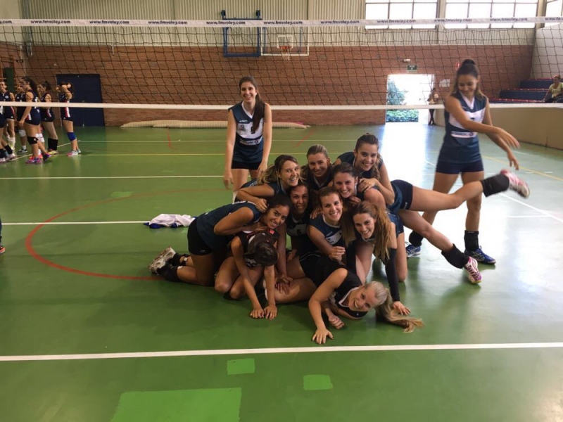 CV Pinto 3 - 0 CDE Parla Voley.