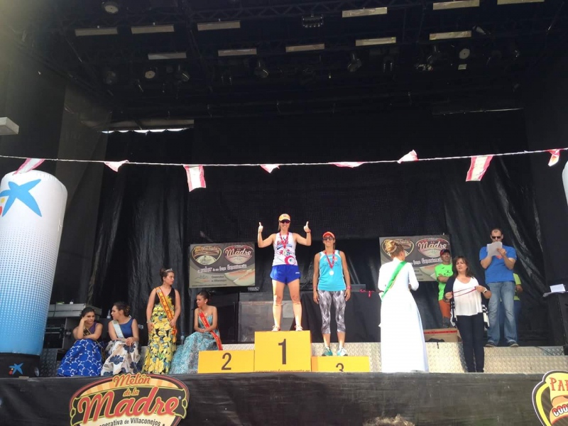 Conchi Lillo vence en la Legua de Villaconejos.