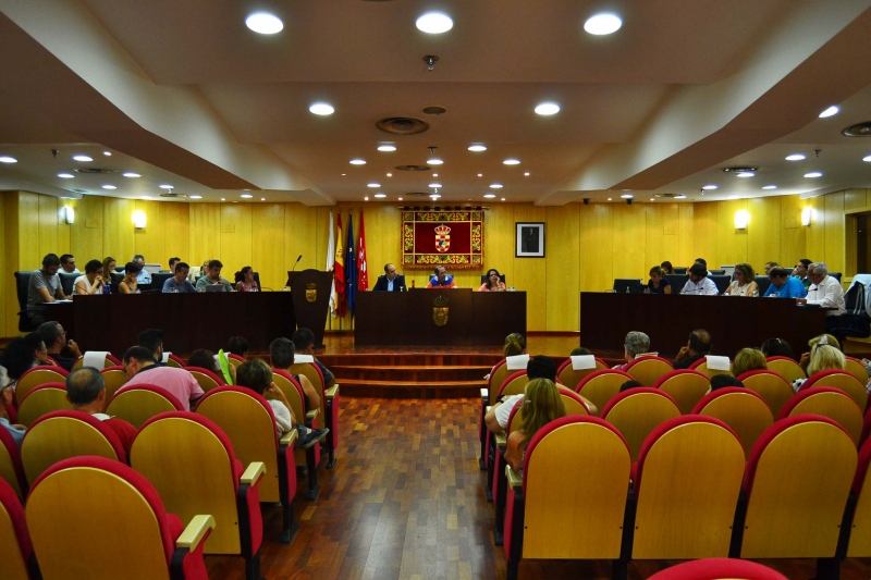 Orden del día del Pleno de octubre.