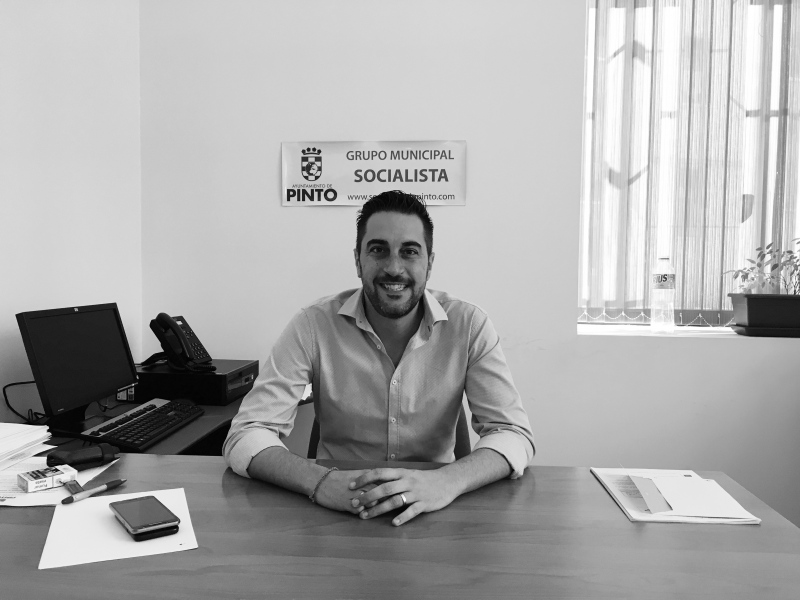 Juan Diego Ortiz, portavoz del PSOE de Pinto.