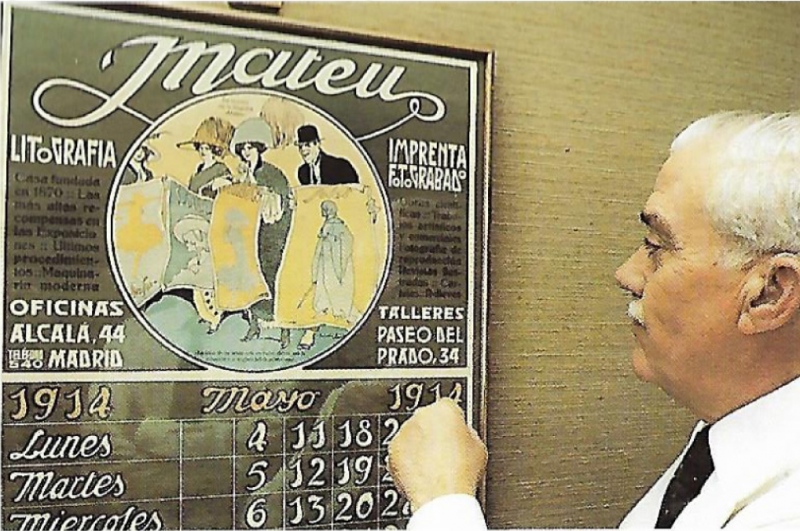 Emilio García Lozano, presidente de Mateu Cromo, en la fábrica. | Imagen: Enrique Armendáriz.