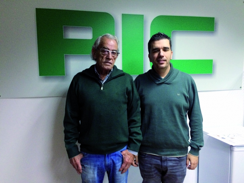 Los concejales del PIC Javier del Oro y Luis Pueyo.