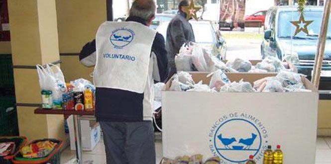 Pinto se supera en la Gran Recogida de Alimentos.