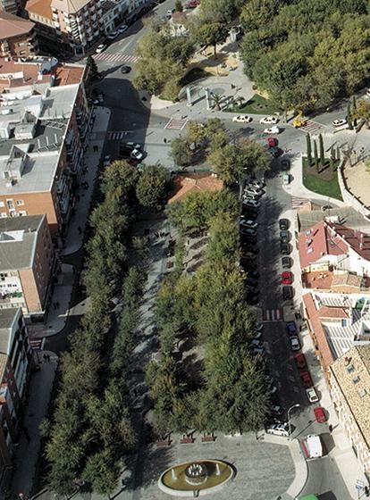 Inversión en zonas verdes.