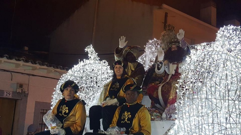 Cabalgata de Reyes de San Martín de la Vega.