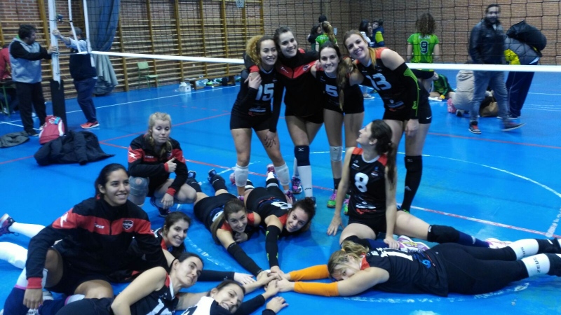 CV Chamartín 0 – 3 CV Pinto.