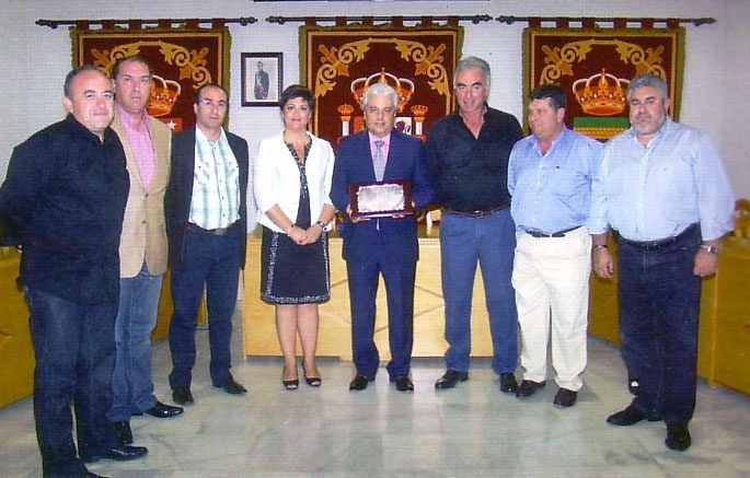 Homenaje de la Coorporación de Ciempozuelos en el año 2008.