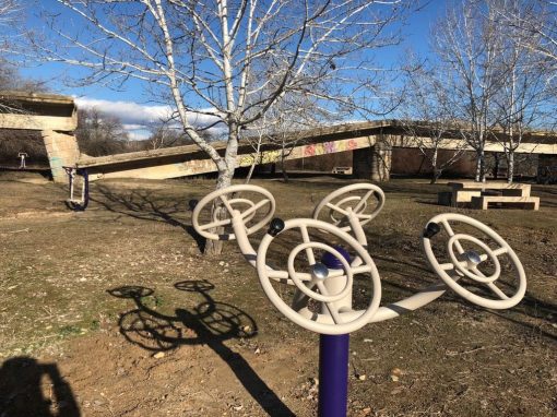 Área recreativa del ‘Puente Viejo’.