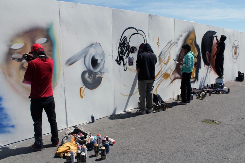 Concurso de graffiti.