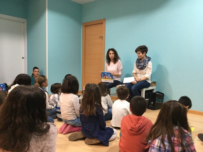 Presentación de 'María y el tintero' en Pinto.