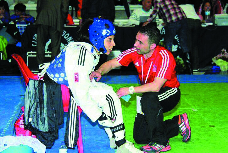 José María Martín, entrenador de taekwondo.